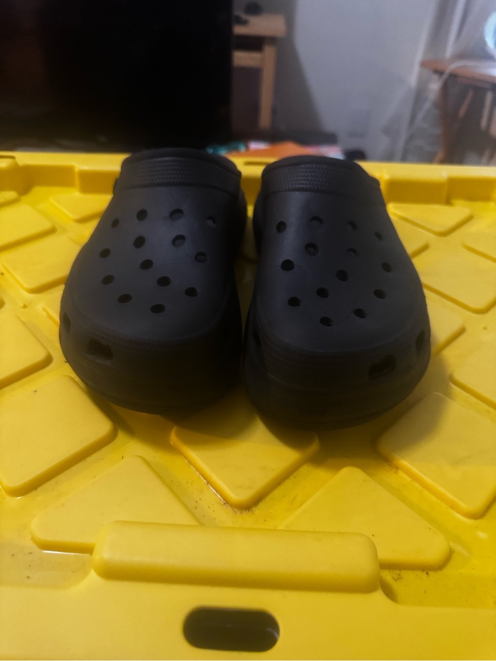 Casual Black Slip-On Clogs